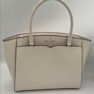 Kate Spade Elegant Cream Satchel